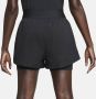 Nike Court Dri-FIT Advantage Tennisshorts voor dames Zwart - Thumbnail 3
