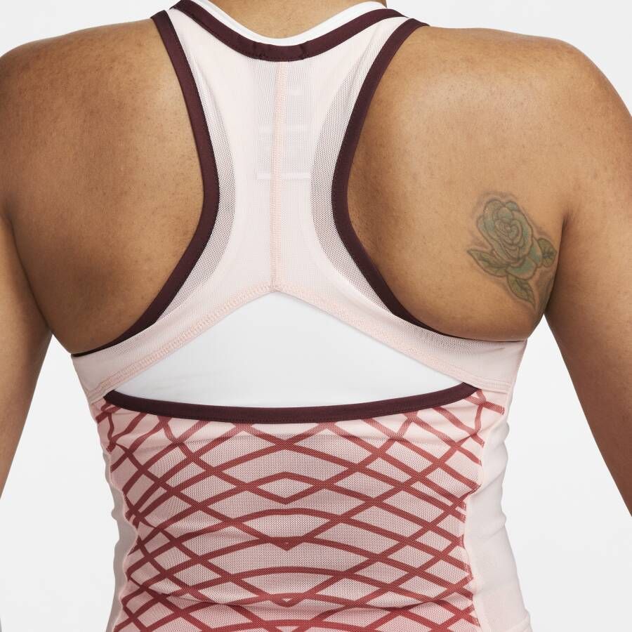 Nike Court Dri-FIT Slam tanktop voor dames Roze
