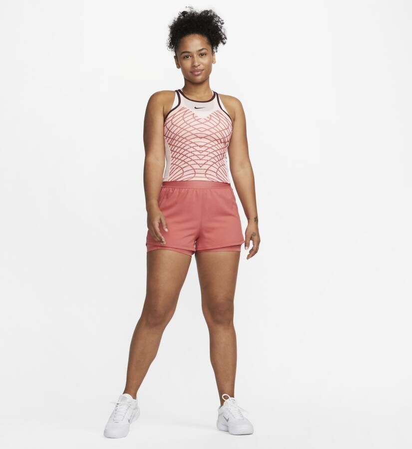 Nike Court Dri-FIT Slam tanktop voor dames Roze