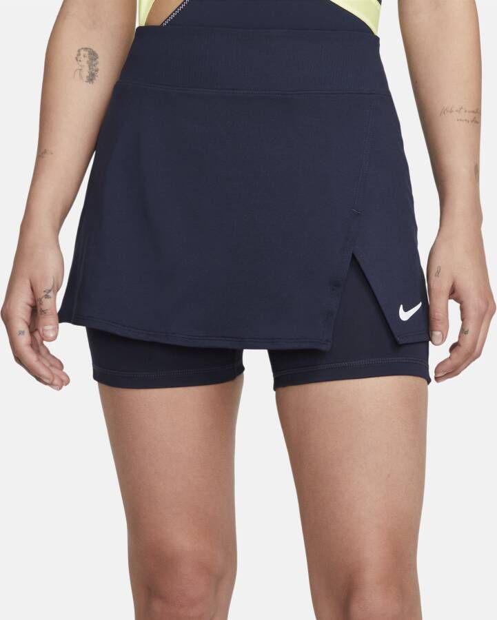 Nike Court Dri-FIT Victory Tennisrok Blauw