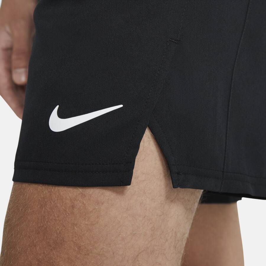 Nike Court Dri-FIT Victory Tennisshorts van 23 cm voor heren Zwart
