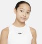 Nike Victory Dri-FIT tennistanktop voor meisjes Wit - Thumbnail 3