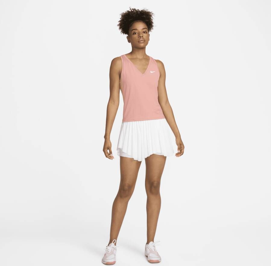 Nike Court Victory Tennistanktop voor dames Roze