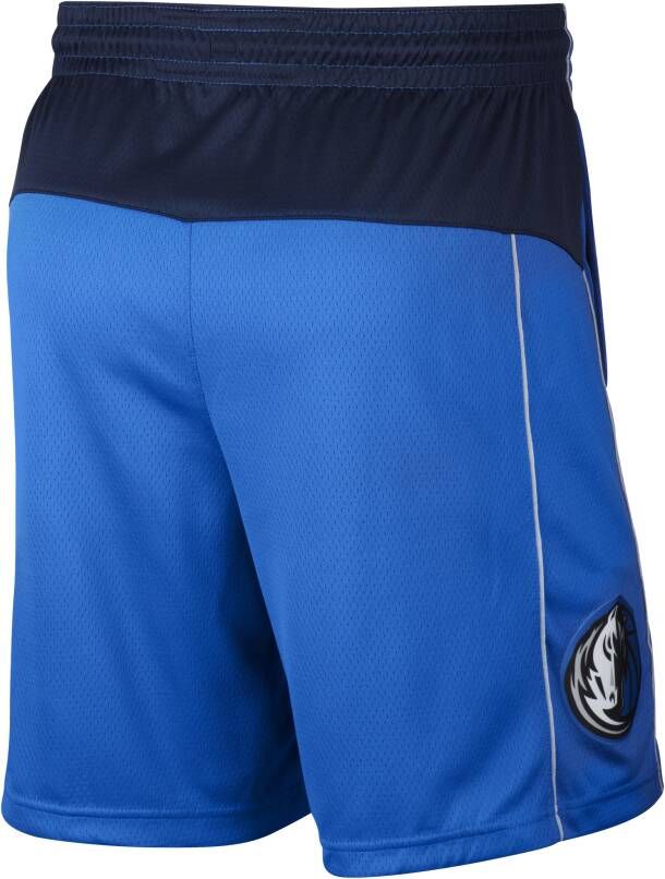 Nike Dallas Mavericks Icon Edition Swingman NBA-herenshorts Blauw - Foto 2