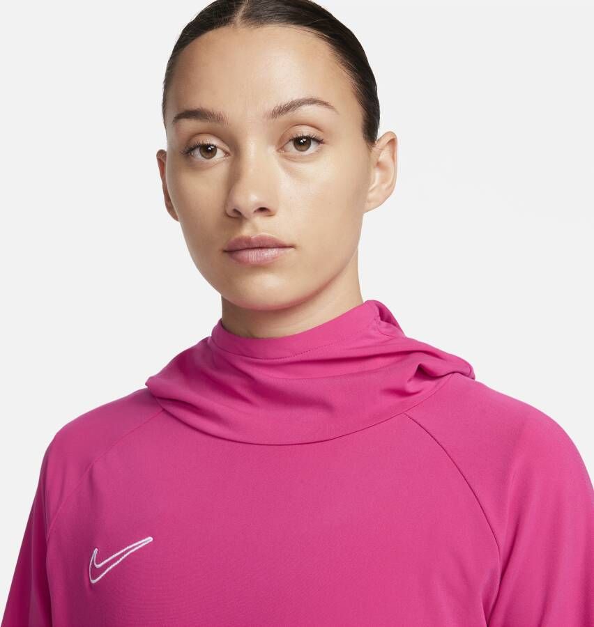 Nike Dri-FIT Academy Hoodie voor dames Roze