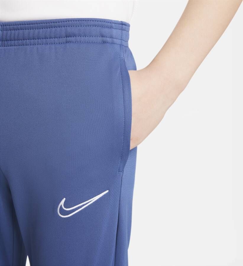 Nike Dri-FIT Academy Knit voetbalbroek voor kids Blauw