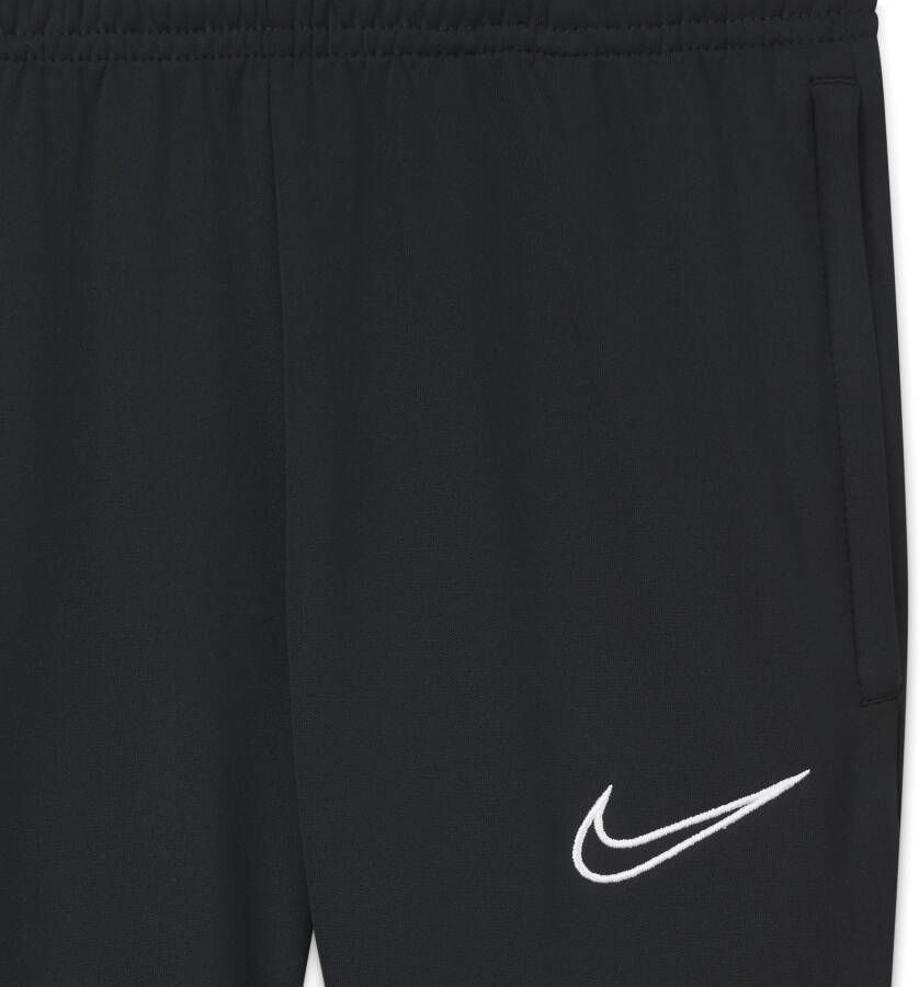 Nike Dri-FIT Academy Knit voetbalbroek voor kids Zwart