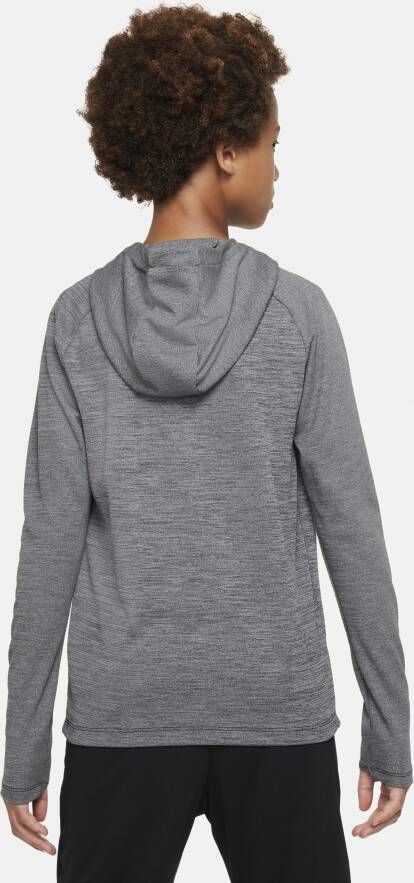 Nike Dri-FIT Academy Voetbalhoodie voor kids Zwart