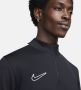 Nike Academy Dri-FIT voetbaltop met halflange rits voor heren Zwart - Thumbnail 4