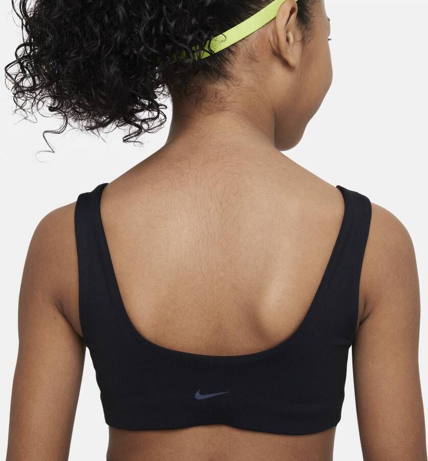 Nike Alate All U sport-bh voor meisjes Zwart