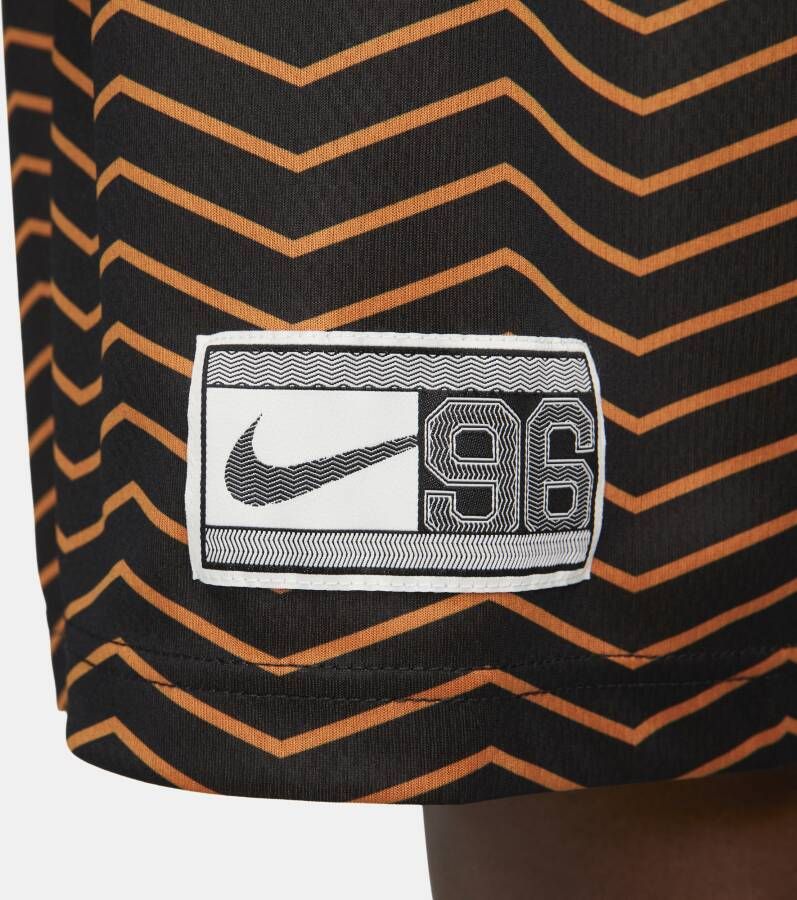 Nike Dri-FIT Basketbalshorts voor dames Oranje