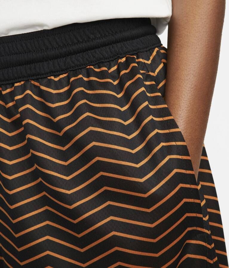 Nike Dri-FIT Basketbalshorts voor dames Oranje