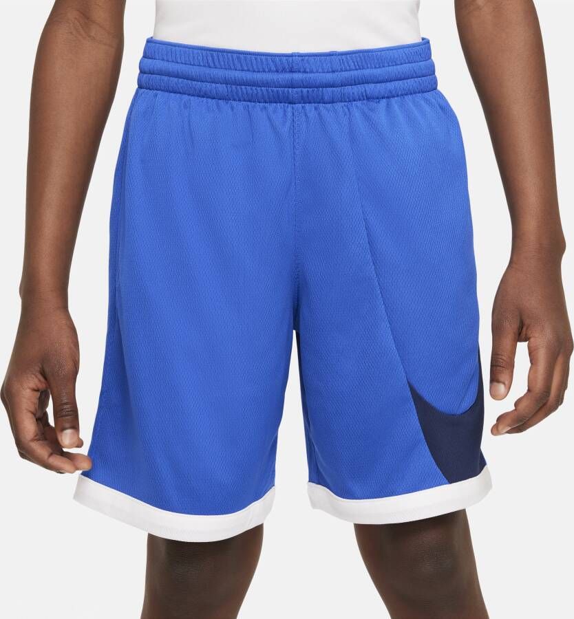 Nike Dri-FIT Basketbalshorts voor jongens Blauw