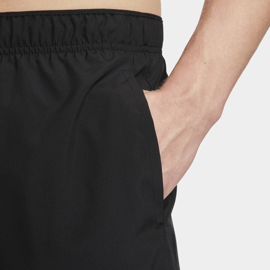 Nike Challenger Dri-FIT hardloopshorts met binnenbroek voor heren (18 cm) Zwart