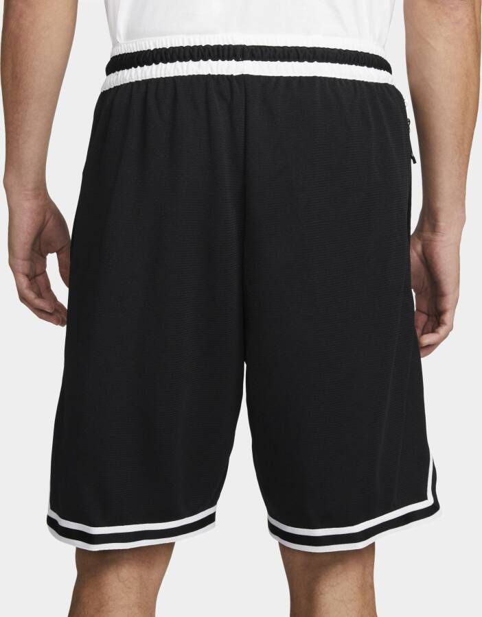 Nike Dri-FIT DNA Basketbalshorts voor heren (25 cm) Zwart