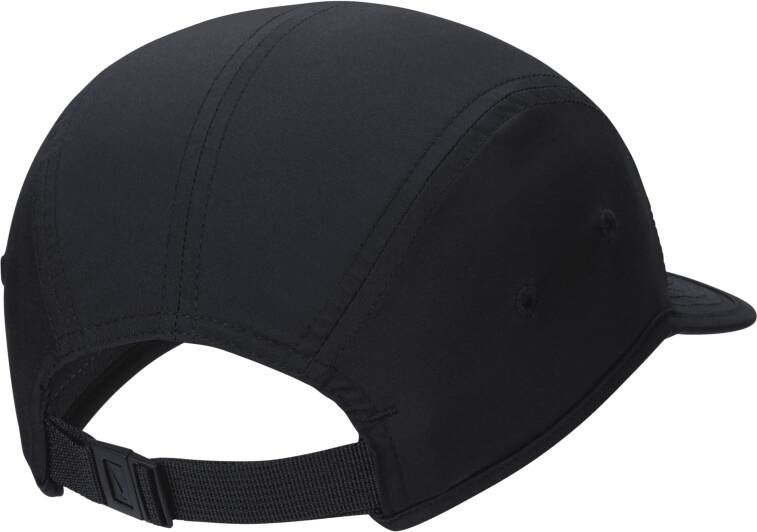 Nike Dri-FIT Fly ongestructureerde Swoosh pet Zwart - Foto 2