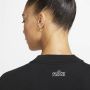 Nike Dri-FIT Get Fit Sweatshirt met ronde hals en graphic voor dames Zwart - Thumbnail 5