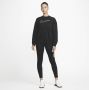Nike Dri-FIT Get Fit Sweatshirt met ronde hals en graphic voor dames Zwart - Thumbnail 6