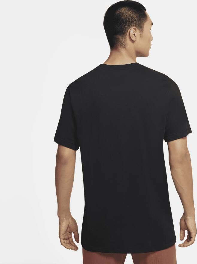 Nike Dri-FIT Hardloopshirt voor heren Zwart