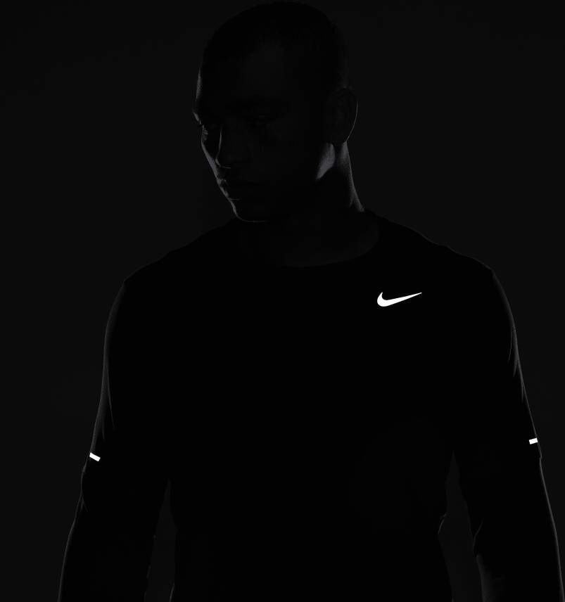 Nike Element Dri-FIT hardlooptop met ronde hals voor heren Zwart - Foto 5