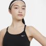 Nike Indy tanktop-sport-bh voor meisjes Zwart - Thumbnail 3
