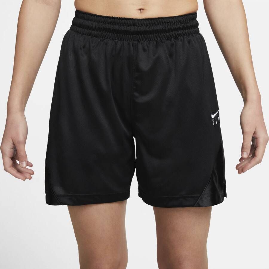Nike Dri-FIT ISoFly Basketbalshorts voor dames Zwart