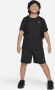 Nike Dri-FIT Miler trainingstop met korte mouwen voor jongens Zwart - Thumbnail 4