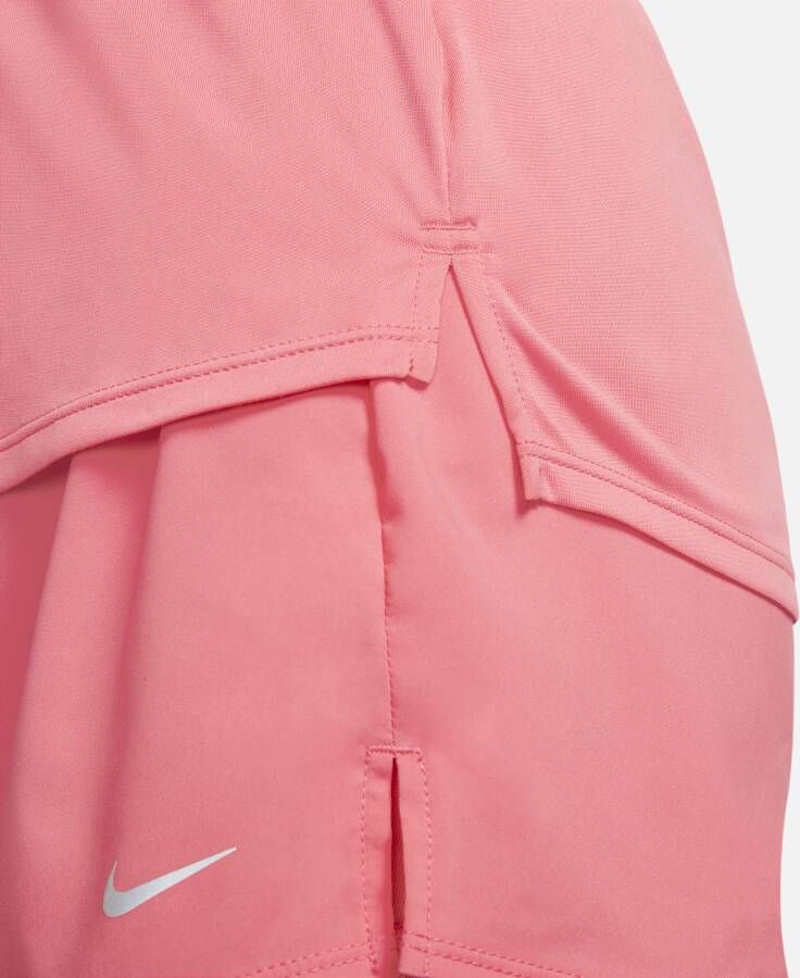Nike Dri-FIT One Elastika Tanktop met standaardpasvorm voor dames Roze