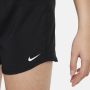 Nike Dri-FIT One geweven trainingsshorts met hoge taille voor Zwart - Thumbnail 4