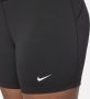Nike Dri-FIT One Meisjesshorts (ruimere maten) Zwart - Thumbnail 5