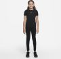 Nike One meisjestop met korte mouwen Zwart - Thumbnail 5
