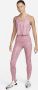 Nike Dri-FIT One Trainingstanktop met print voor dames Roze - Thumbnail 6