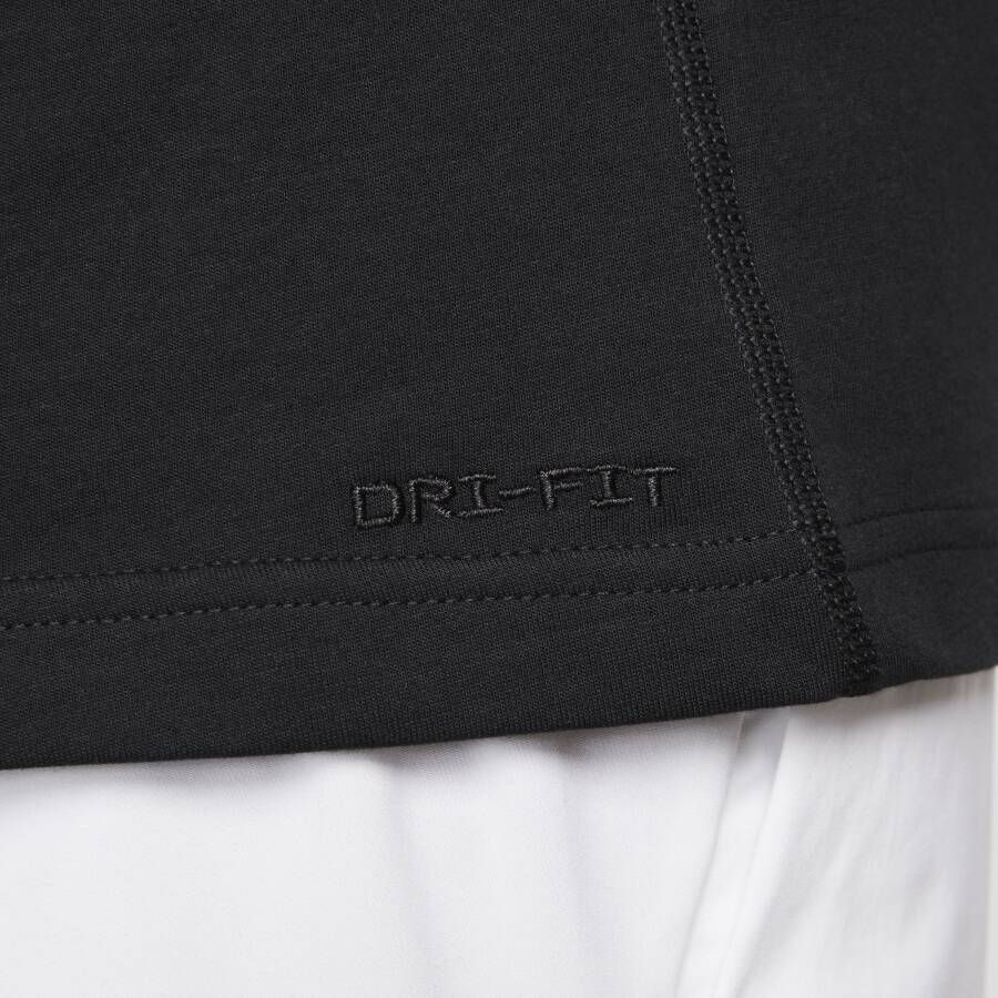 Nike Primary Dri-FIT multifunctionele herentop met korte mouwen Zwart - Foto 5