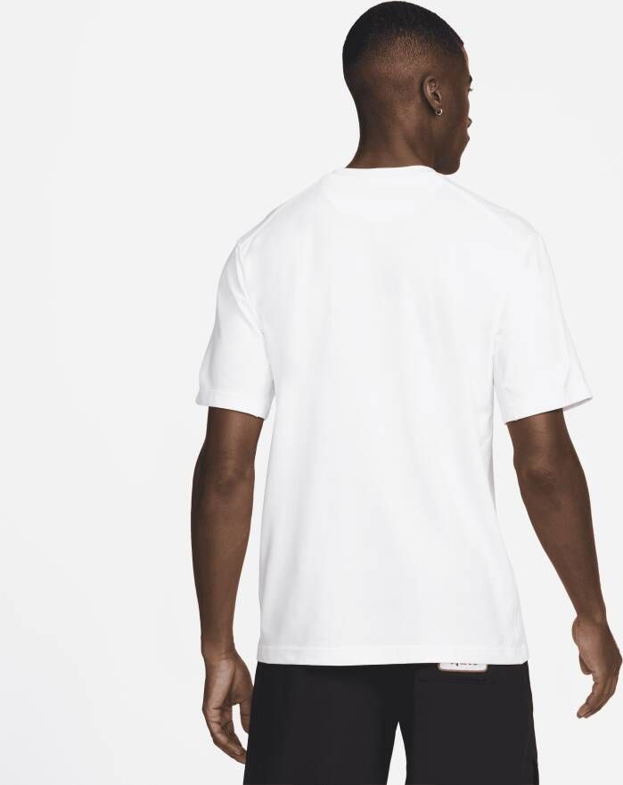 Nike Primary Dri-FIT multifunctionele herentop met korte mouwen Wit - Foto 2