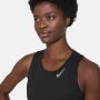Nike Dri-FIT Race Korte hardlooptanktop voor dames Zwart - Thumbnail 3