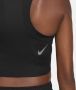 Nike Dri-FIT Race Korte hardlooptanktop voor dames Zwart - Thumbnail 4