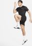 Nike Ready Dri-FIT fitnesstop met korte mouwen voor heren Zwart - Thumbnail 5