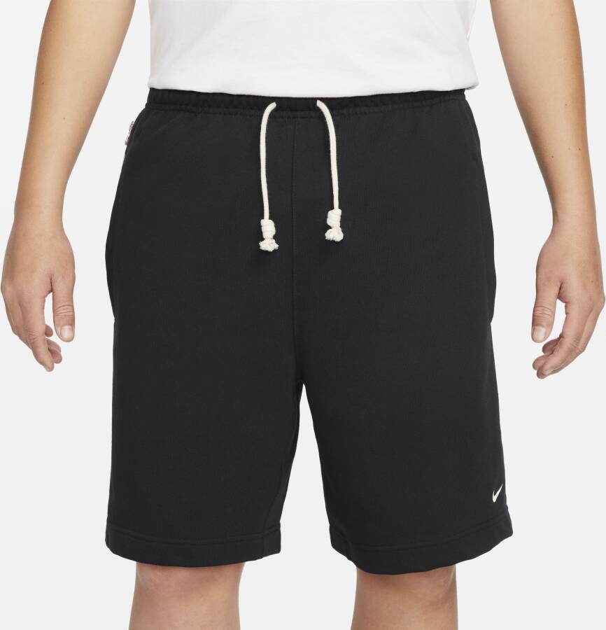Nike Standard Issue Dri-FIT basketbalshorts voor heren (20 cm) Zwart