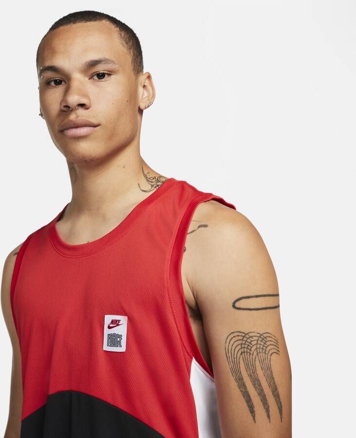 Nike Starting 5 Dri-FIT basketbaljersey voor heren Rood