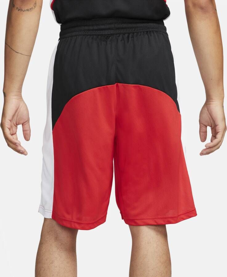 Nike Dri-FIT Starting 5 Basketbalshorts voor heren (28 cm) Zwart
