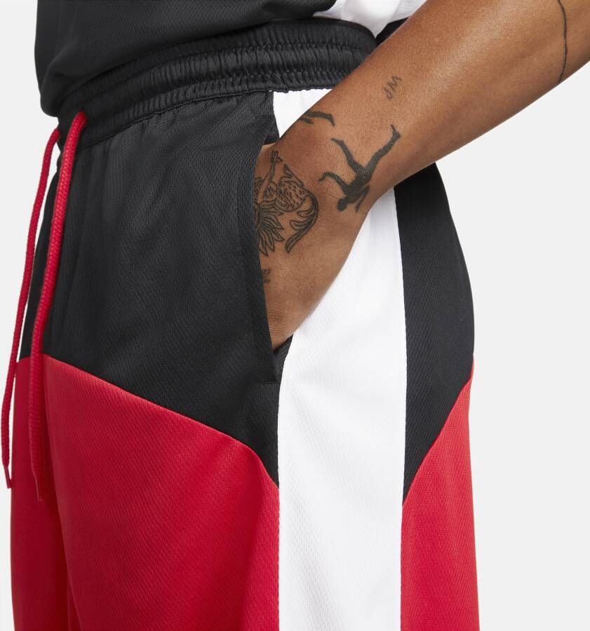 Nike Dri-FIT Starting 5 Basketbalshorts voor heren (28 cm) Zwart