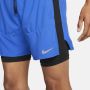 Nike Stride Dri-FIT hybride hardloopshorts voor heren (13 cm) Blauw - Thumbnail 4