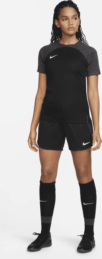Nike Dri-FIT Strike Damestop met korte mouwen Zwart