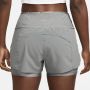 Nike Dri-FIT Swift 2-in-1 hardloopshorts met halfhoge taille en zakken voor dames (8 cm) Grijs - Thumbnail 3