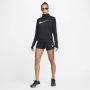 Nike Dri-FIT Swoosh Run Hardloopshorts met halfhoge taille en binnenbroek voor dames Zwart - Thumbnail 6