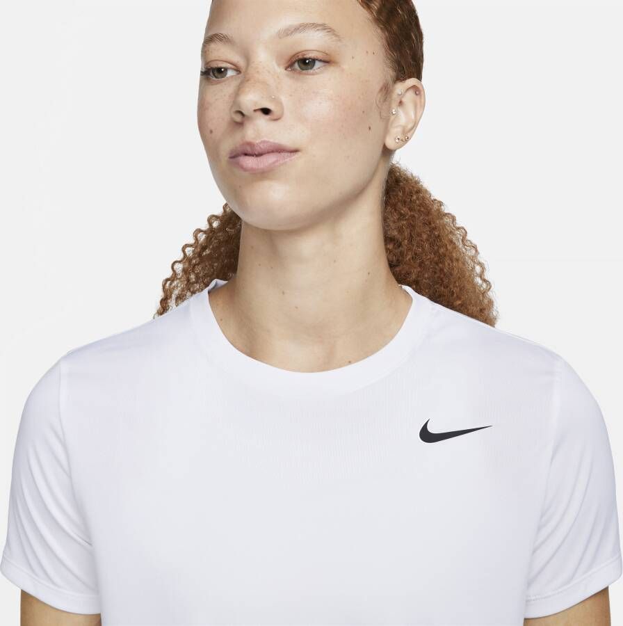 Nike Dri-FIT T-shirt voor dames Wit