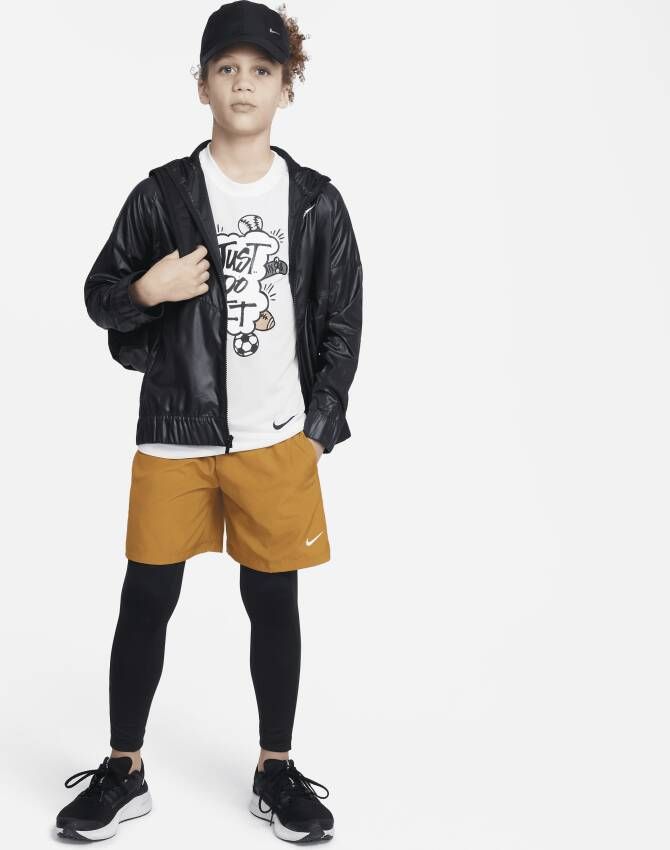 Nike Dri-FIT T-shirt voor jongens Wit