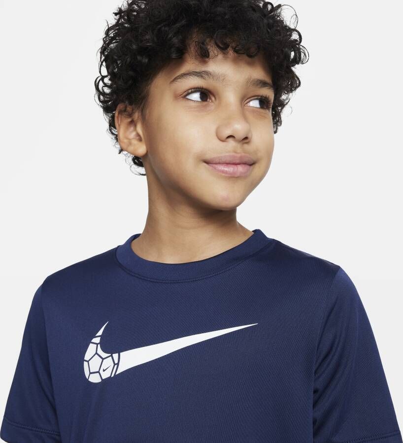 Nike Dri-FIT T-shirt voor kids Blauw