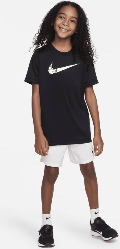 Nike Dri-FIT T-shirt voor kids Zwart