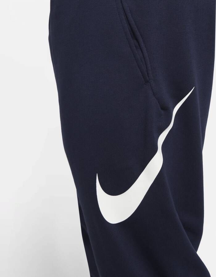 Nike Dry Graphic Dri-FIT toelopende fitnessbroek voor heren Blauw
